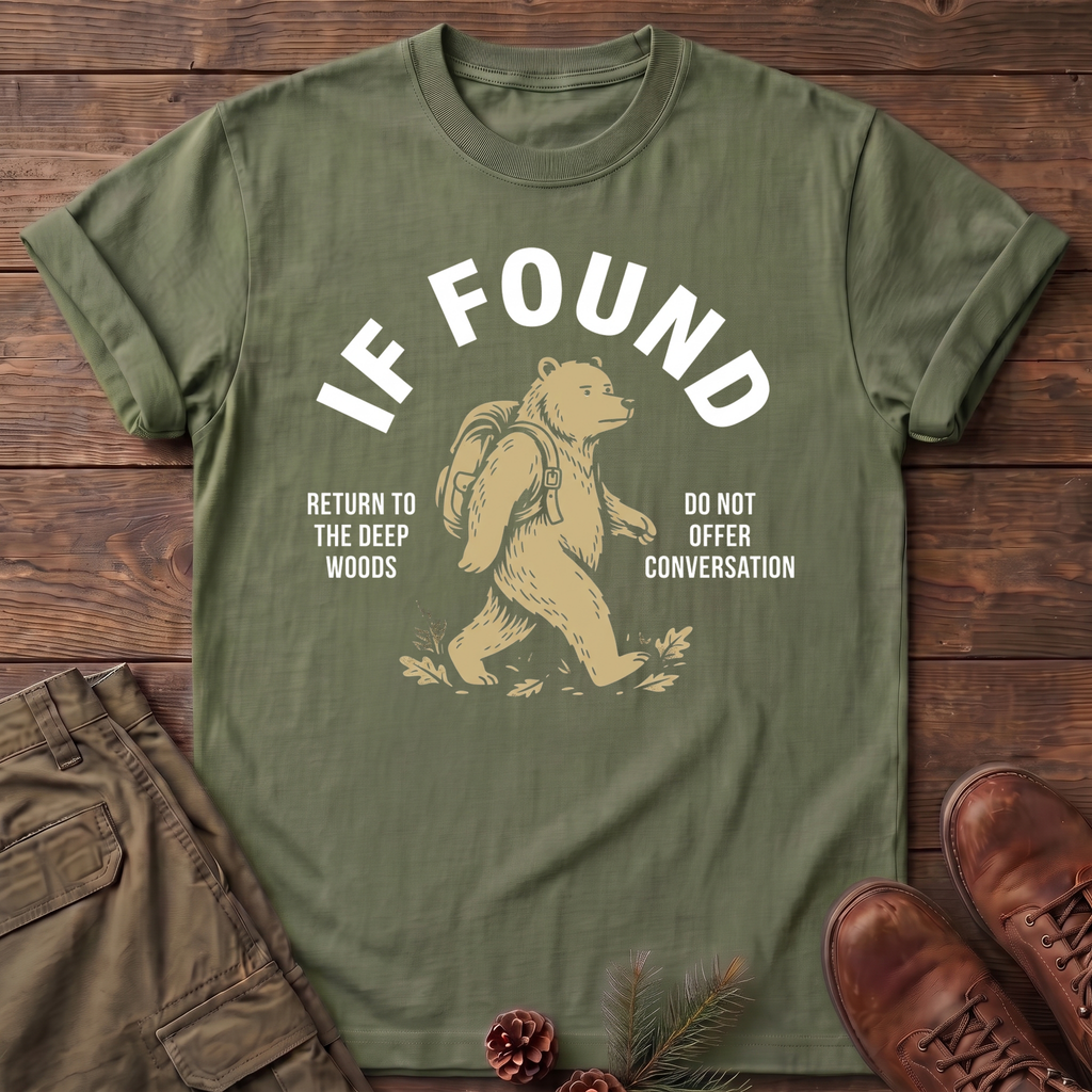 If found T-shirt