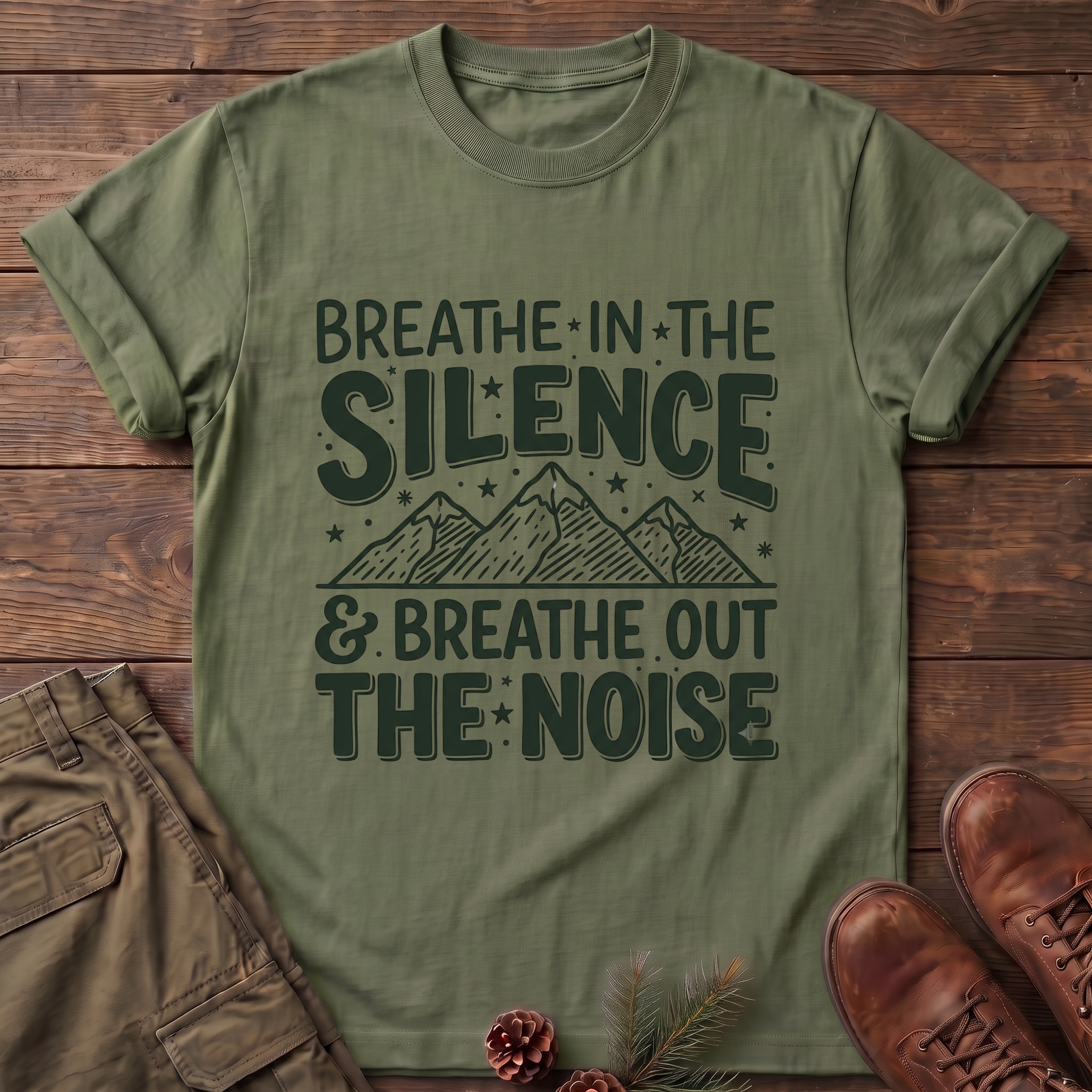 Breathe in the silence T-Shirt