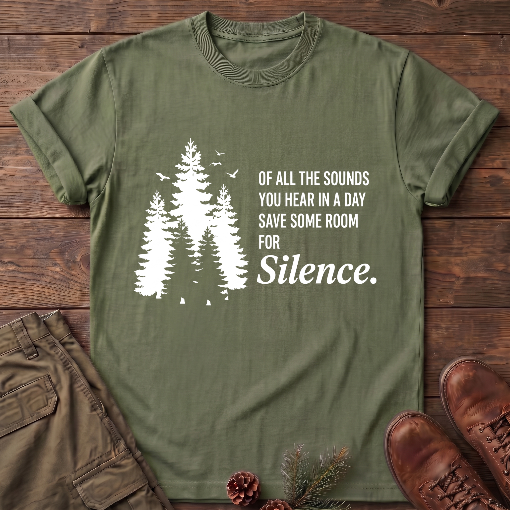Save Some room for silence T-Shirt