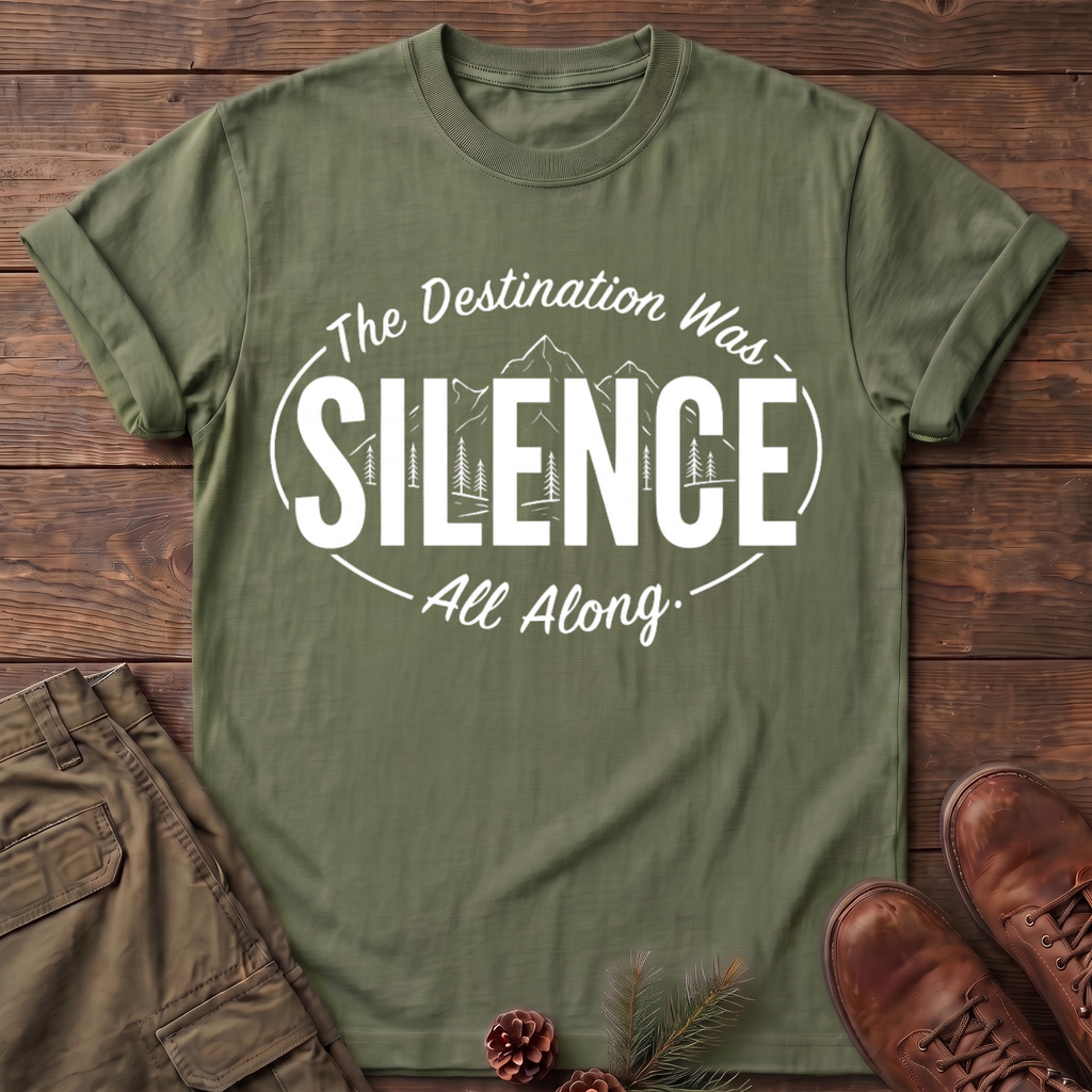 The destination was silence T-Shirt