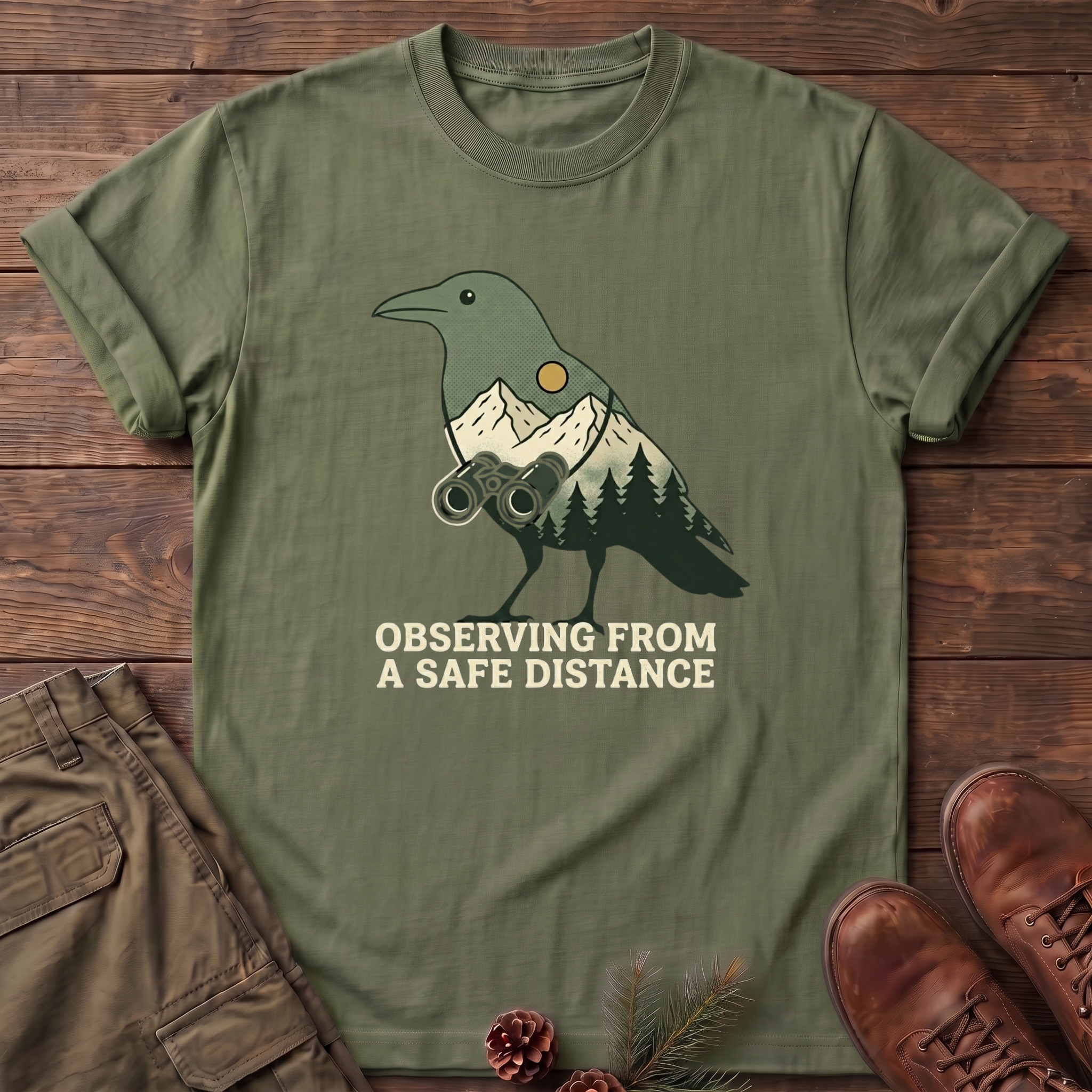 From a safe distance T-Shirt