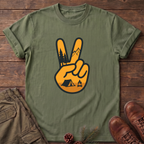 Peace Sunset Camping T-Shirt