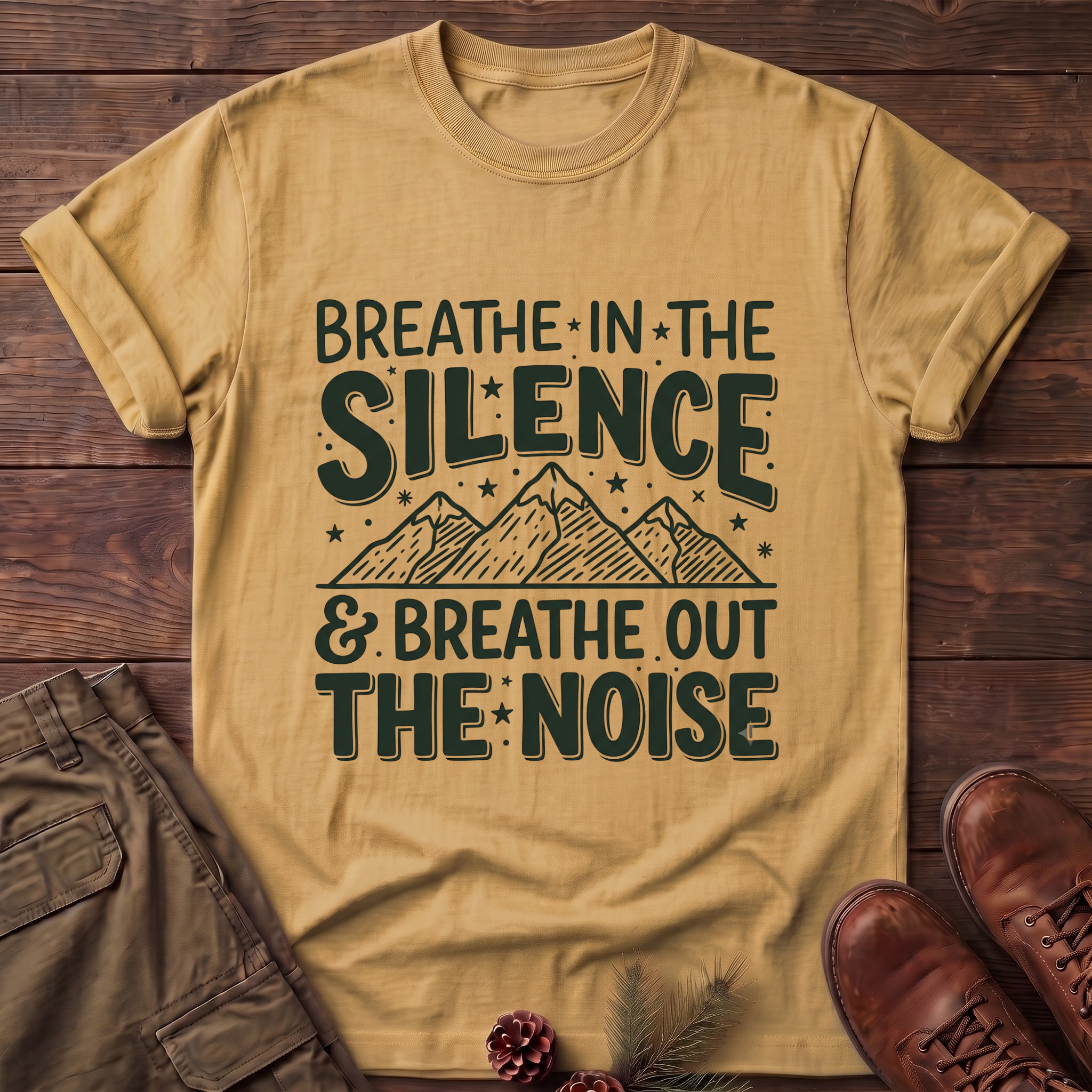 Breathe in the silence T-Shirt