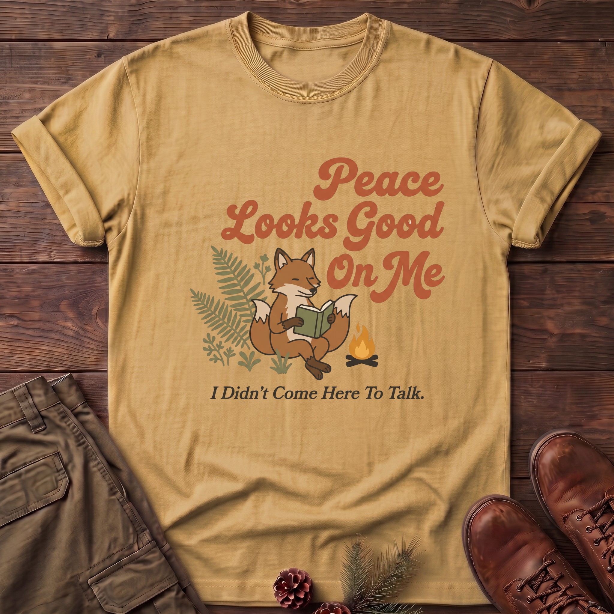 Peace looks good on me T-Shirt