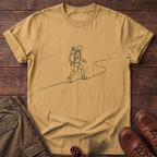 Solo Camper line art T-Shirt