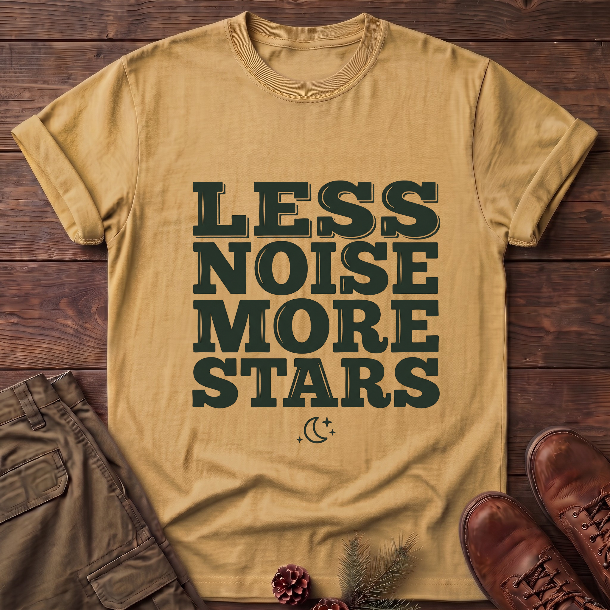 Less Noise More Stars T-Shirt