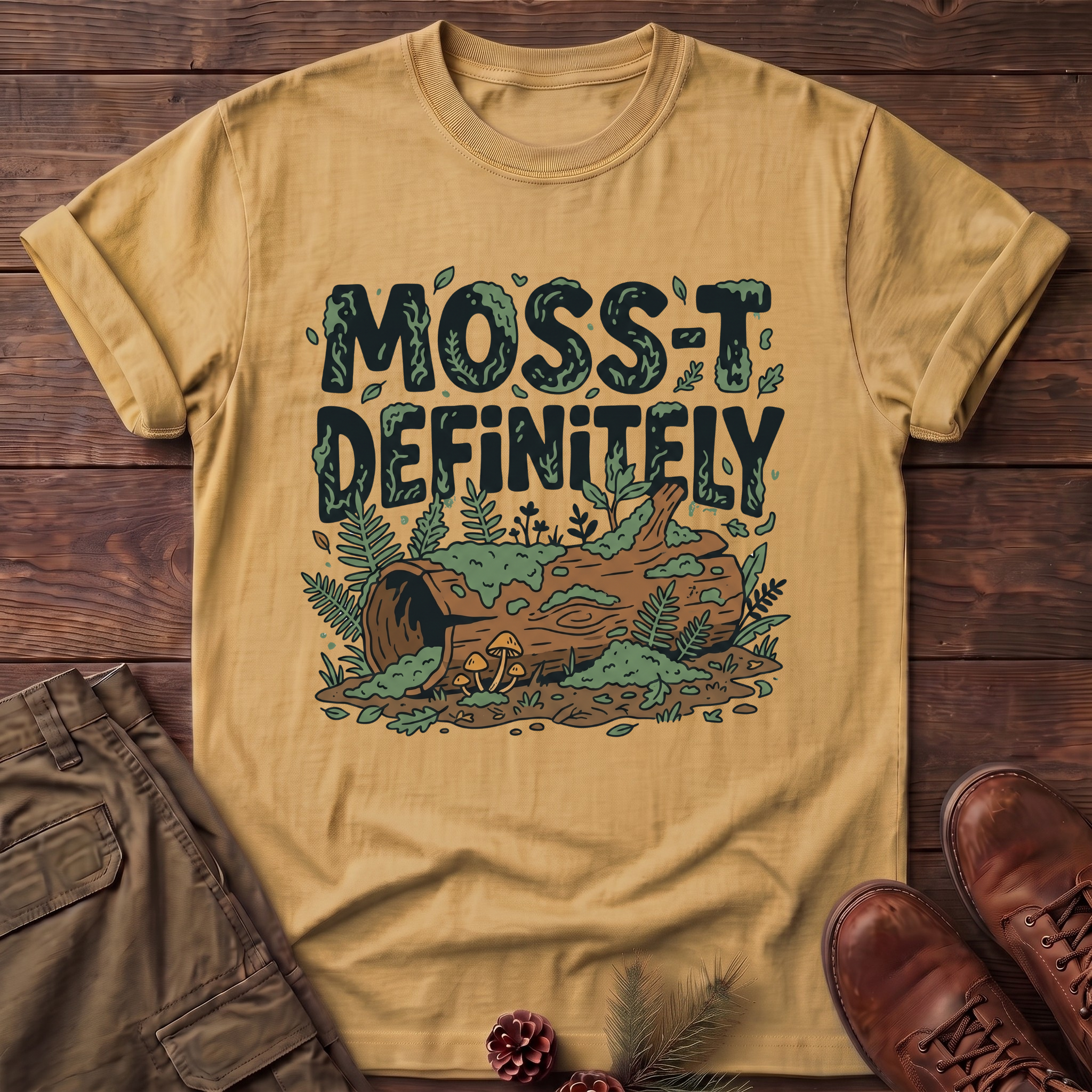 Moss-T Definitely T-Shirt