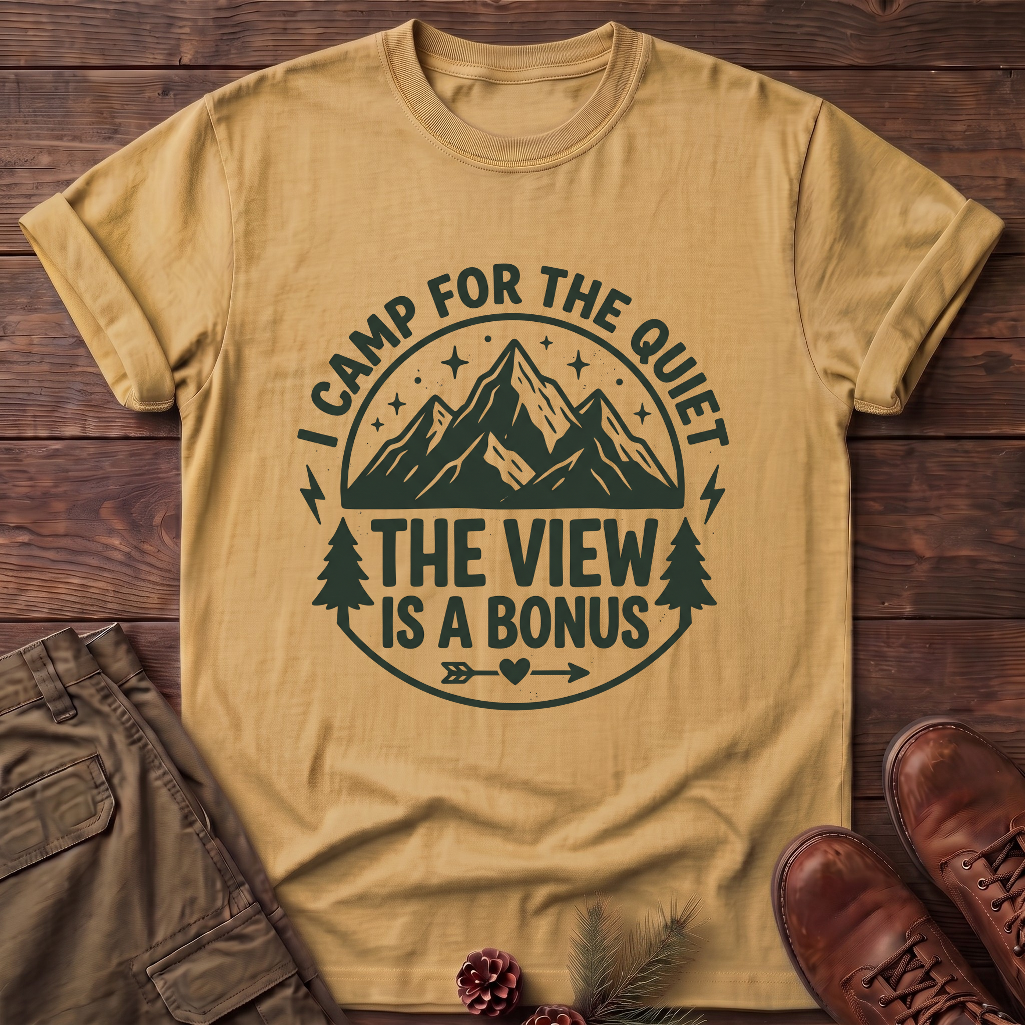 The View Is a Bonus T-Shirt