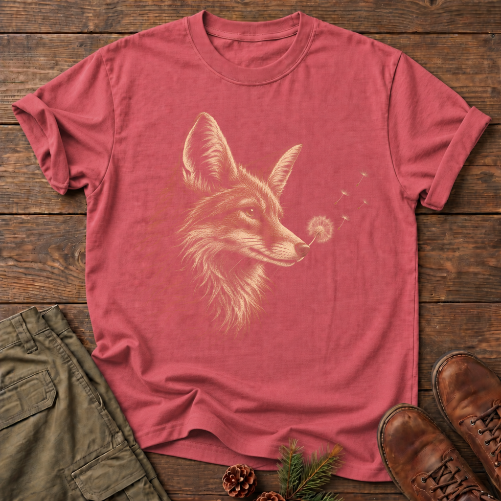 calm fox T-shirt