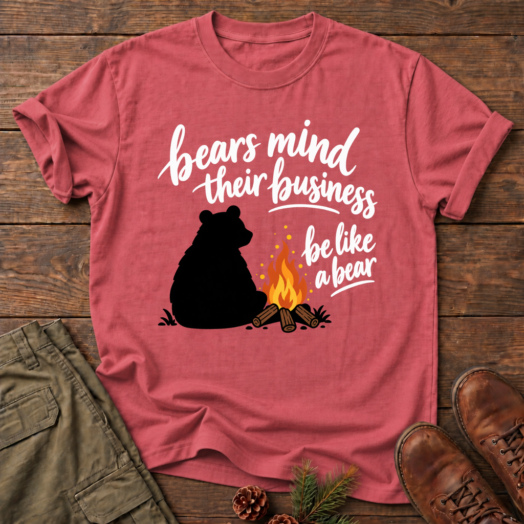 like a bear T-shirt