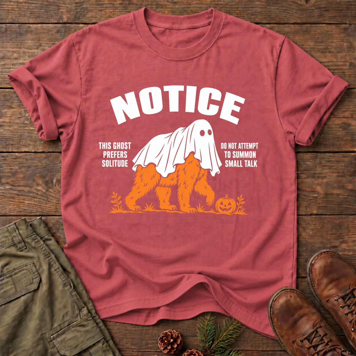 ghost bear T-shirt