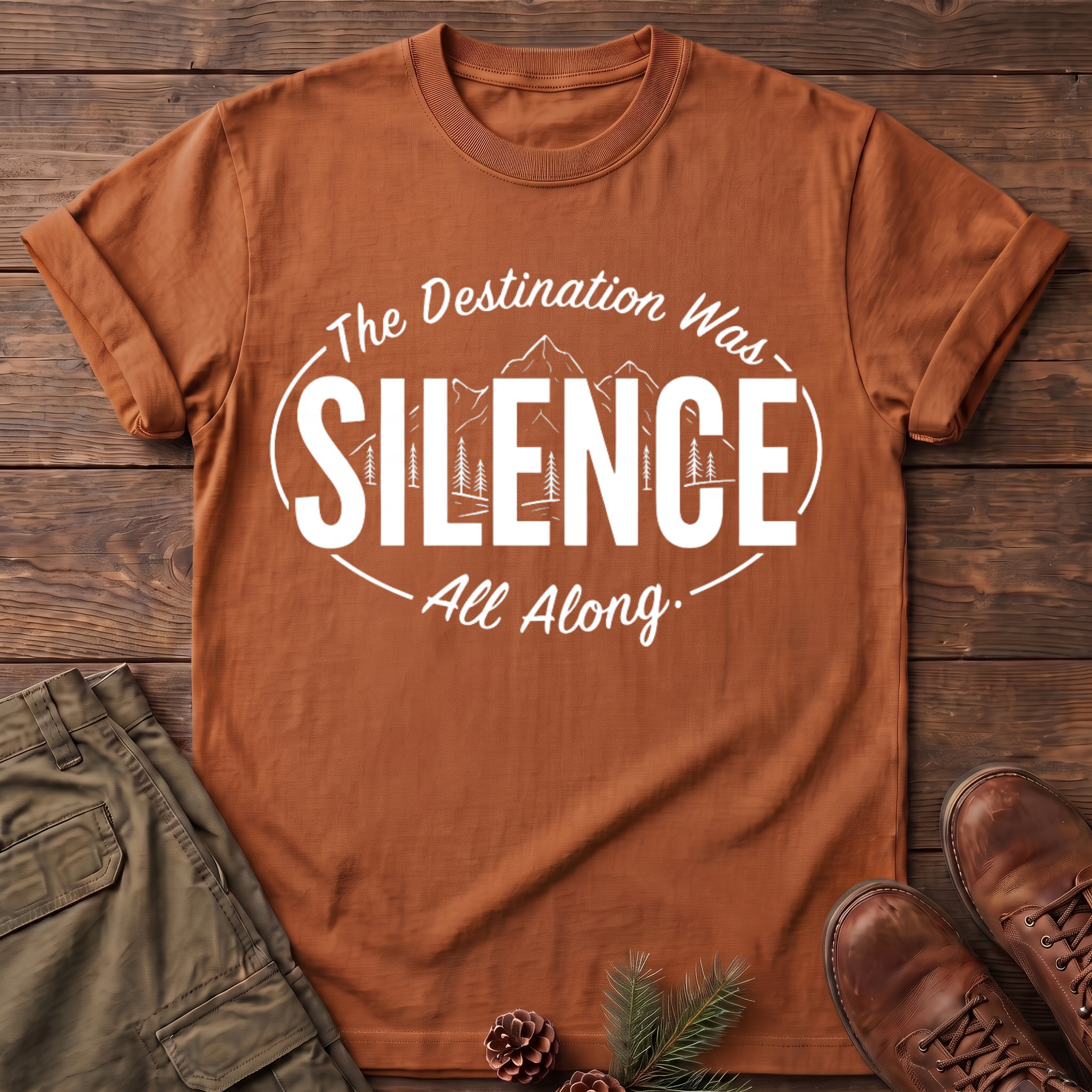 The destination was silence T-Shirt