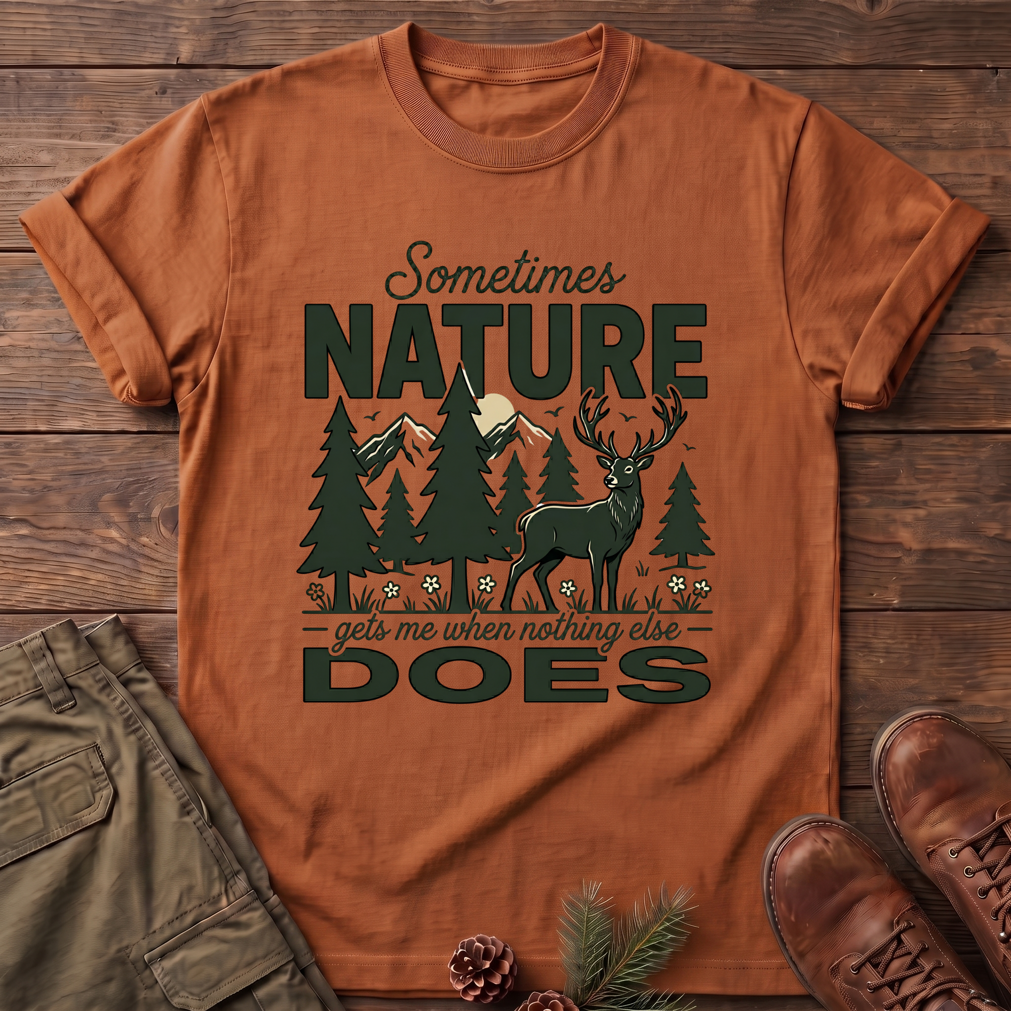 Sometimes Nature Gets me T-Shirt