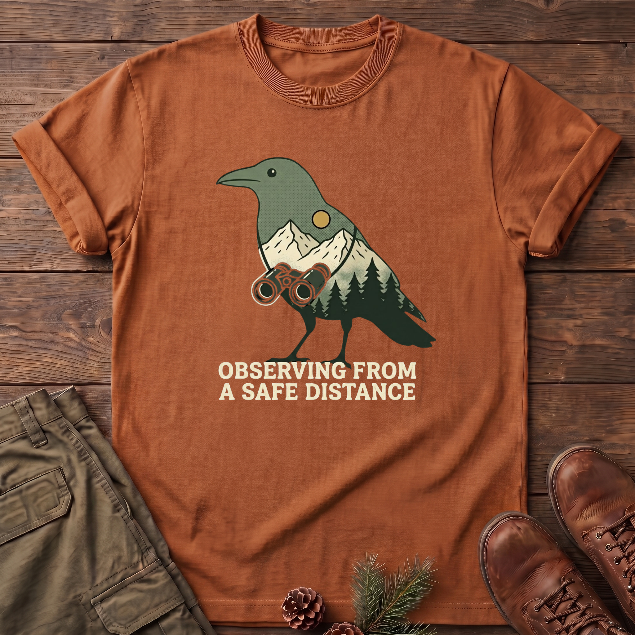 From a safe distance T-Shirt