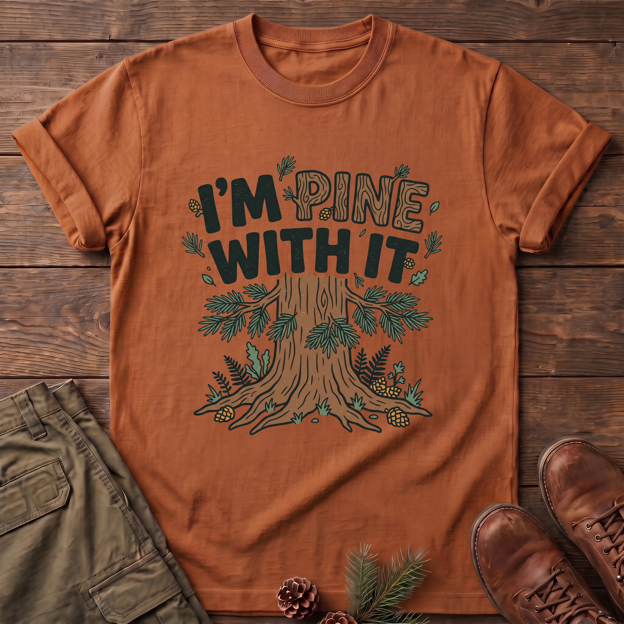 I'm Pine with it T-Shirt
