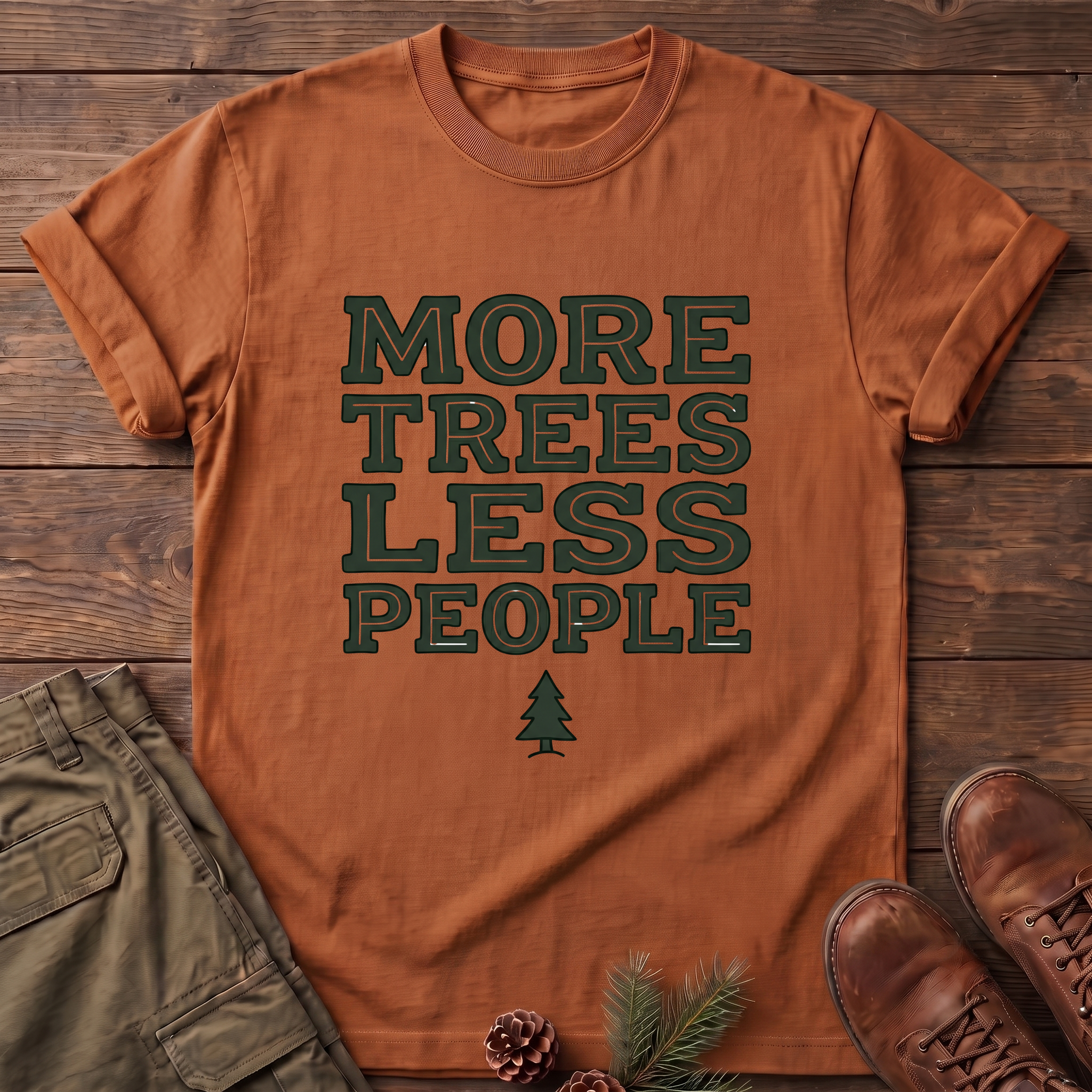 More trees less people T-Shirt