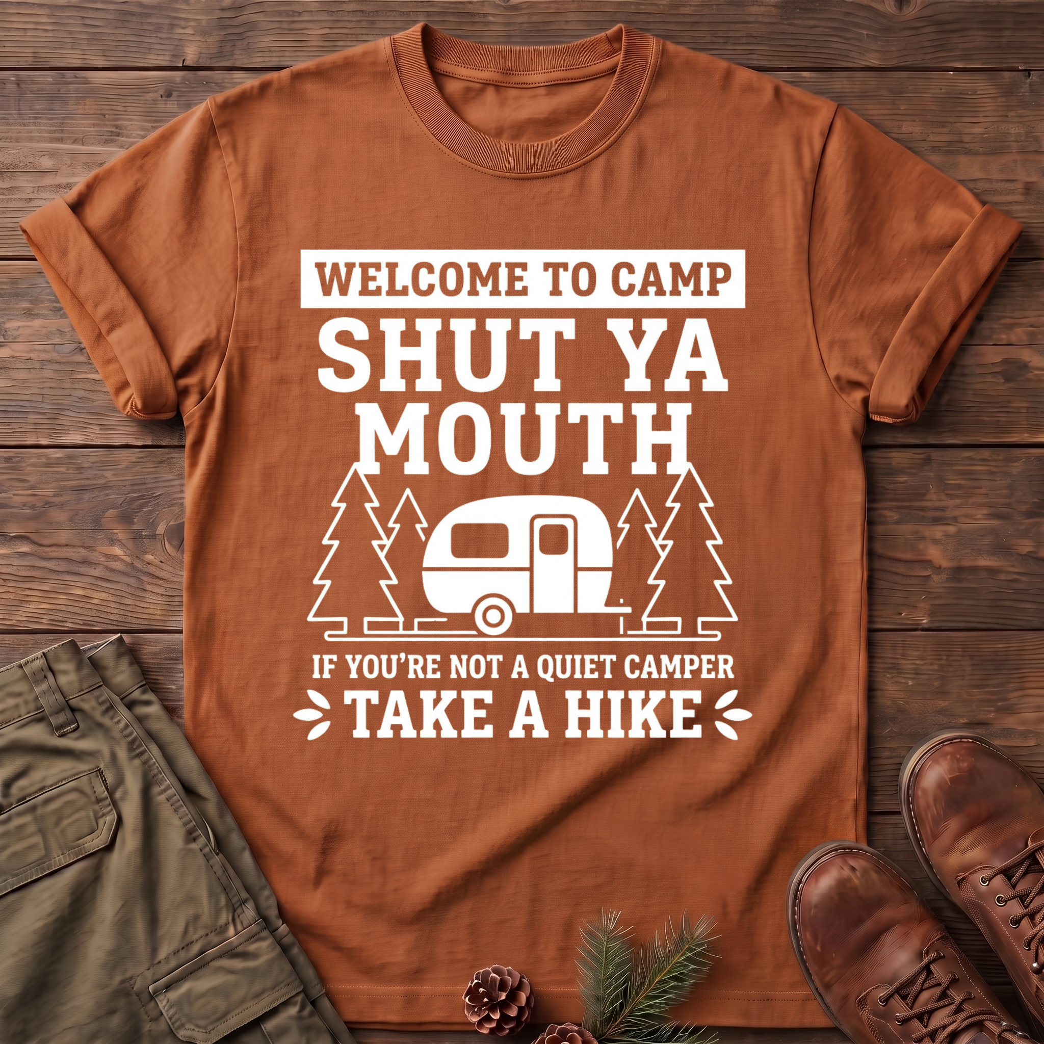 Welcome to camp T-shirt